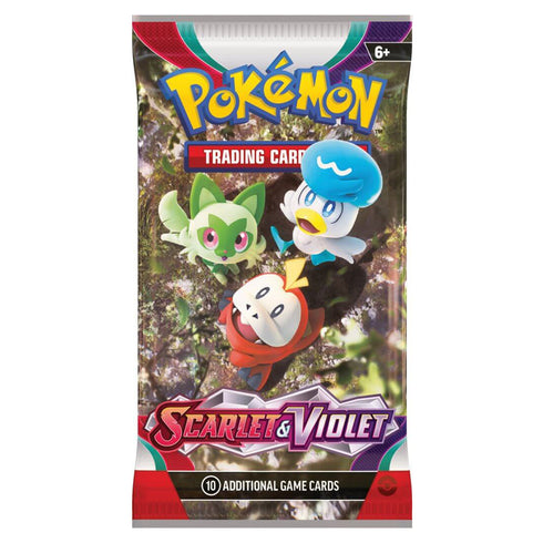 POKEMON TCG Scarlet and Violet 1 Single Booster Pack
