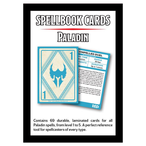 D&D Spellbook Cards Paladin