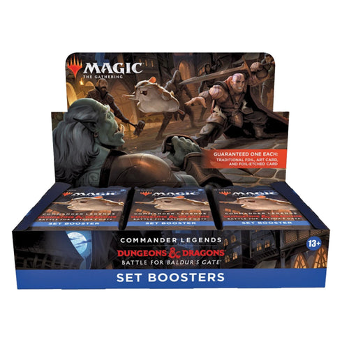 Magic Commander Legends: Battle for Baldur’s Gate Set Booster Box MTG