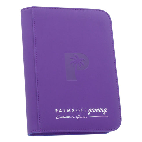 Collector's Series 4 Pocket Zip Trading Card Binder - PURPLE