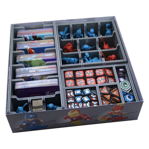 Folded Space Game Inserts Marvel United