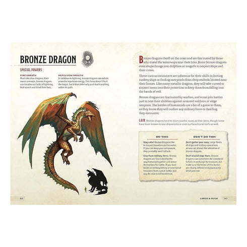 D&D Dungeons & Dragons Beasts & Behemoths A Young Adventurers Guide