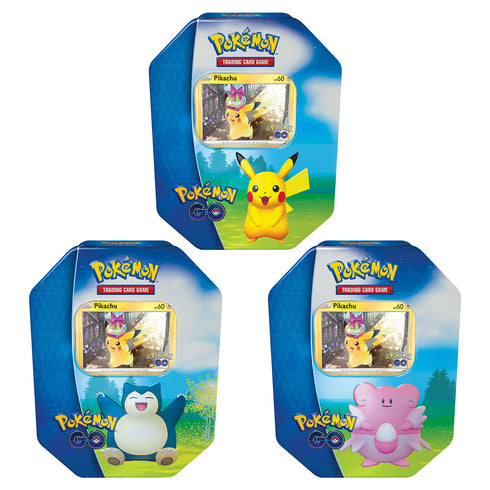 Pokemon GO Gift Tins (Set of 3) POKEMON TCG