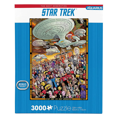 Aquarius Puzzle Star Trek the Next Generation Puzzle 3,000 pieces