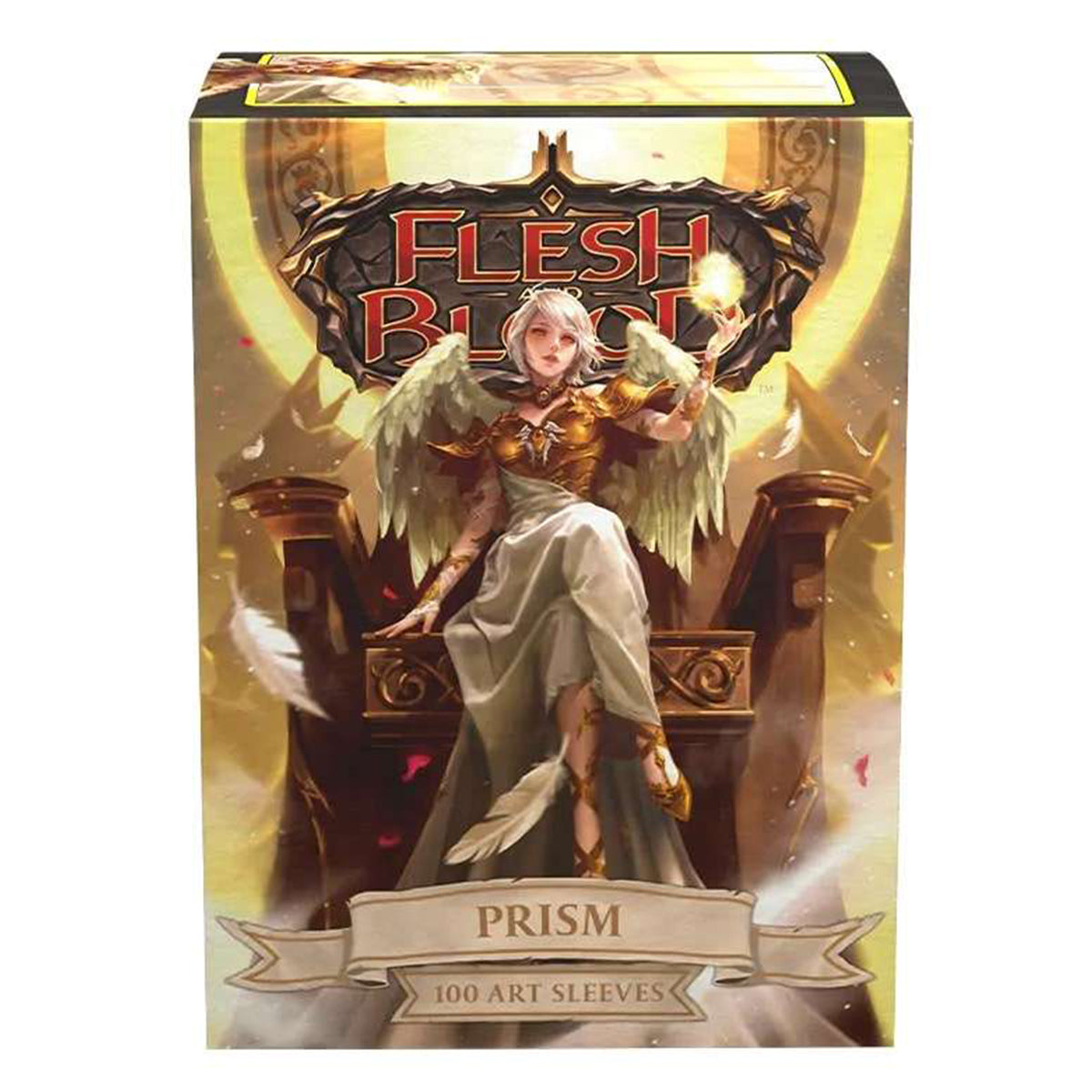 Dragon Shield Sleeves - 100ct Box Brushed Art - Flesh and Blood Prism Advent of Thrones main image 1