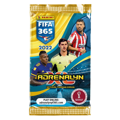 PANINI Adrenalyn FIFA 365 2022 Soccer Cards Display
