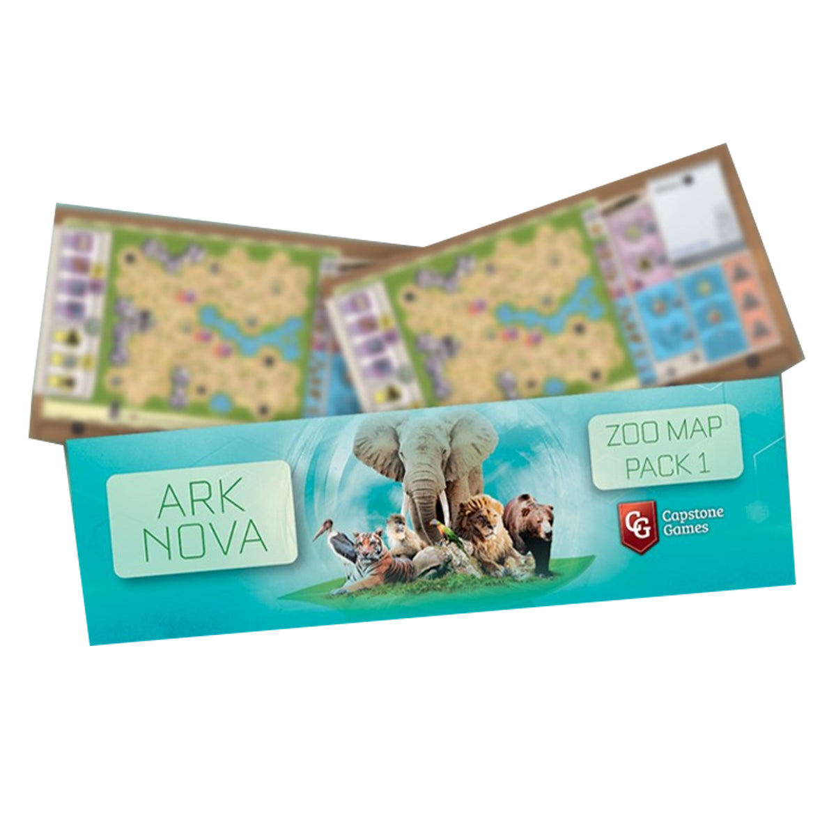 Ark Nova Zoo Map Pack 1 Gameology product
