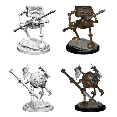 D&D Nolzurs Marvelous Unpainted Miniatures Monodrone & Duodrone