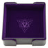 Die Hard Dice Folding Square Tray Purple Velvet