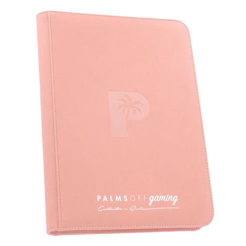 Collector's Series 9 Pocket Zip Trading Card Binder - PINK