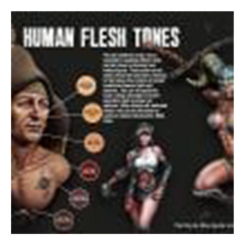 Ak Interactive 3Gen Sets - Human Flesh Tones