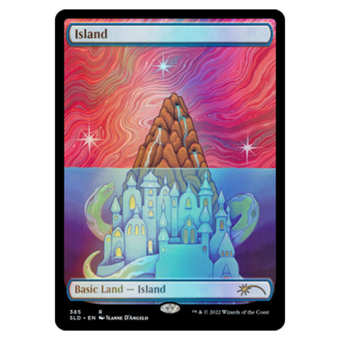 Secret Lair The Astrology Lands: Aquarius Foil Edition Magic the Gathering