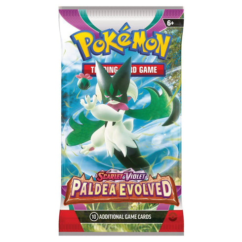 POKEMON TCG Scarlet & Violet Paldea Evolved Single Booster Pack
