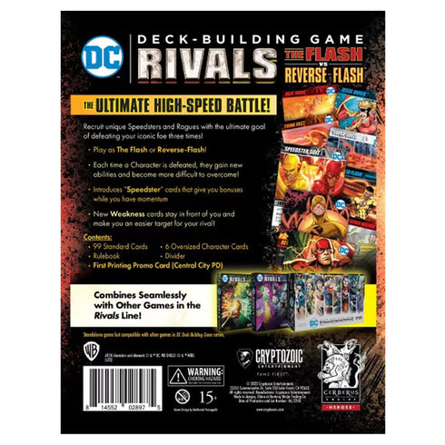 DC Comics Deck Building Game Flash vs Reverse Flash