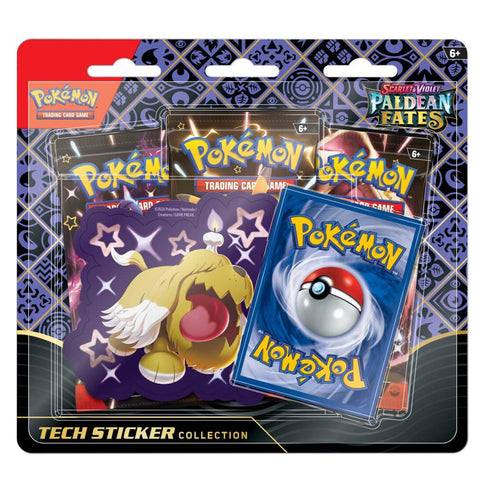 Scarlet & Violet Paldean Fates Tech Sticker Blisters (Set of 3) POKEMON TCG