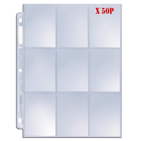 Ultra Pro Platinum 9 Pocket HOLOGRAM Pages