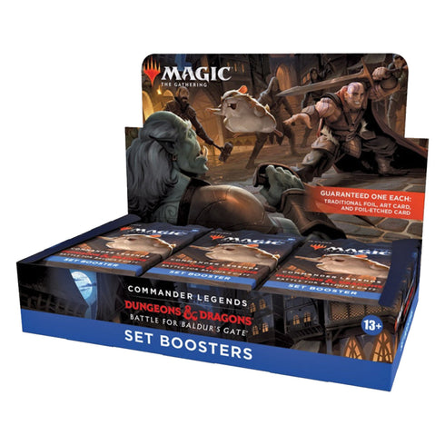 Magic Commander Legends: Battle for Baldur’s Gate Set Booster Box MTG