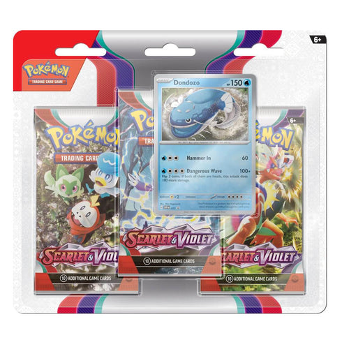 Scarlet & Violet 1 Three-Booster Blisters (Pair) POKEMON TCG