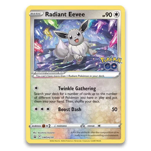 Pokemon GO Premium Collection Radiant Eevee POKEMON TCG