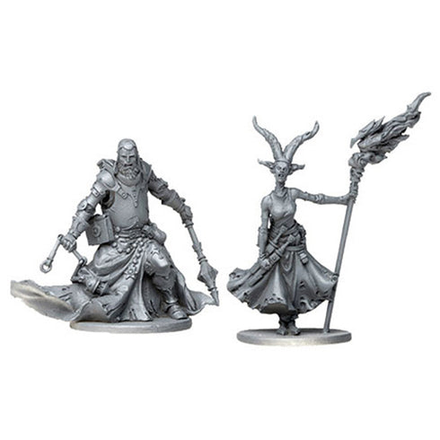 Massive Darkness Warrior Priests vs The Spearmaiden Cyclops Expansion