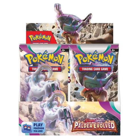 Scarlet & Violet Paldea Evolved Booster Box X 6 POKEMON TCG