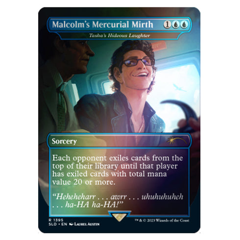 Magic Secret Lair x Jurassic World: Dr. Ian Malcolm Foil Edition