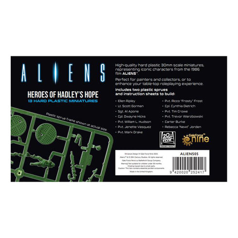 Aliens: Another Glorious Day in the Corps - Heroes of Hadley's Hope Expansion
