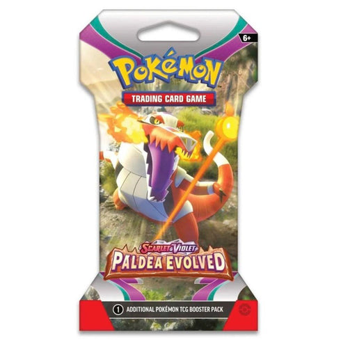 POKEMON TCG Scarlet & Violet Paldea Evolved Hang-sell Single Blister Pack