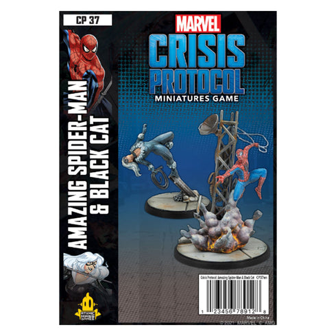 Marvel Crisis Protocol Amazing Spider Man and Black Cat