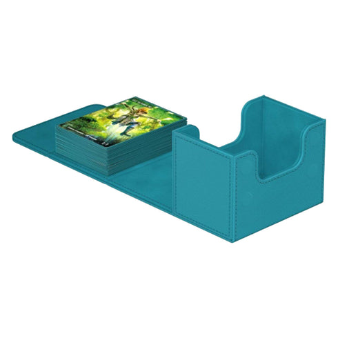 Ultimate Guard Sidewinder 80+ Xenoskin Monocolor Petrol Deck Box