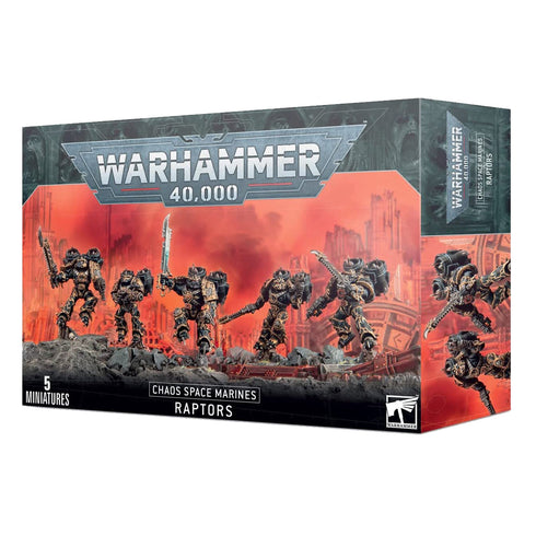 Warhammer 40K Chaos Space Marines Raptors