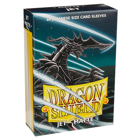 Dragon Shield Japanese 60ct Jet MATTE 59x86mm Sleeves