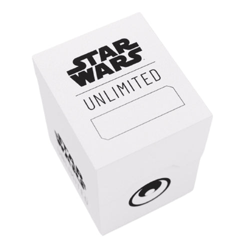 Gamegenic Star Wars Unlimited Soft Crate Deck Box - White/Black