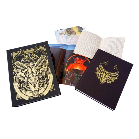 Dungeons & Dragons D&D Art and Arcana Special Edition Boxed Book and Ephemera Set