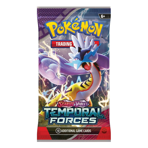 POKEMON TCG Scarlet & Violet Temporal Forces Single Booster Pack