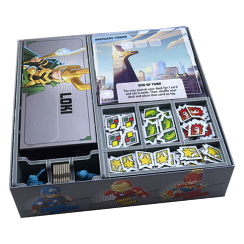 Folded Space Game Inserts Marvel United
