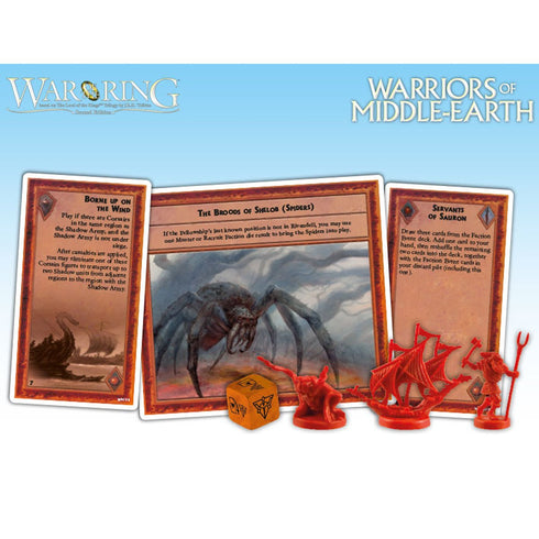 War of the Ring 2nd Edition Warriors of Middle Earth Expansion