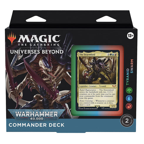 Magic Warhammer 40K Universes Beyond Commander Decks Regular Edition (Set of 4)