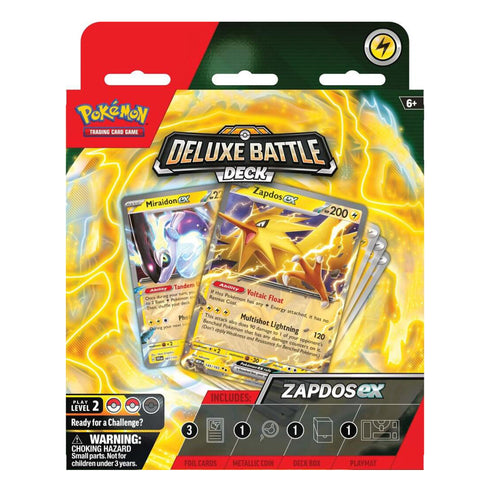Ninetales ex & Zapdos ex Deluxe Battle Decks (Pair) POKEMON TCG