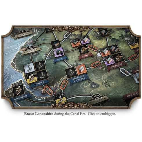 Brass Lancashire Deluxe Edition Kickstarter Limited Version