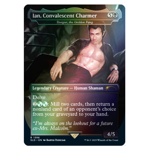 Magic Secret Lair x Jurassic World: Dr. Ian Malcolm Foil Edition