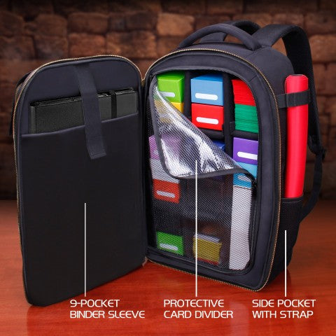 Enhance Card Storage Backpack - Black