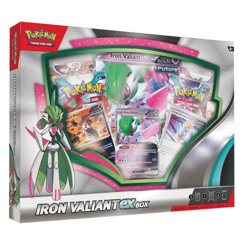 Roaring Moon/ Iron Valiant ex Boxes (Pair) POKEMON TCG