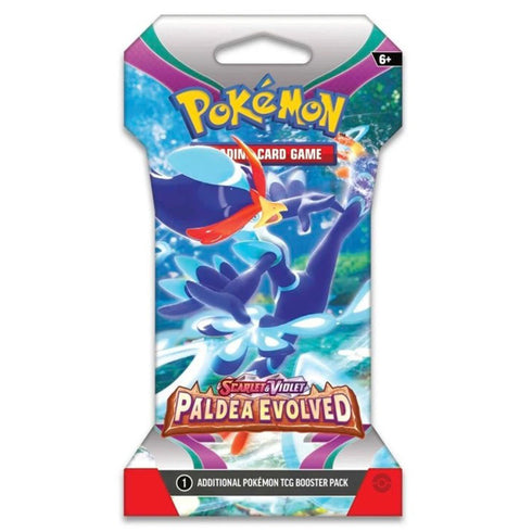 POKEMON TCG Scarlet & Violet Paldea Evolved Hang-sell Single Blister Pack