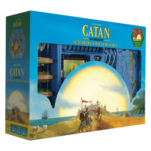 Catan 3D Edition Seafarers and Cities and Knights Expansion
