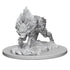 Pathfinder Deep Cuts Unpainted Miniatures Dire Wolf