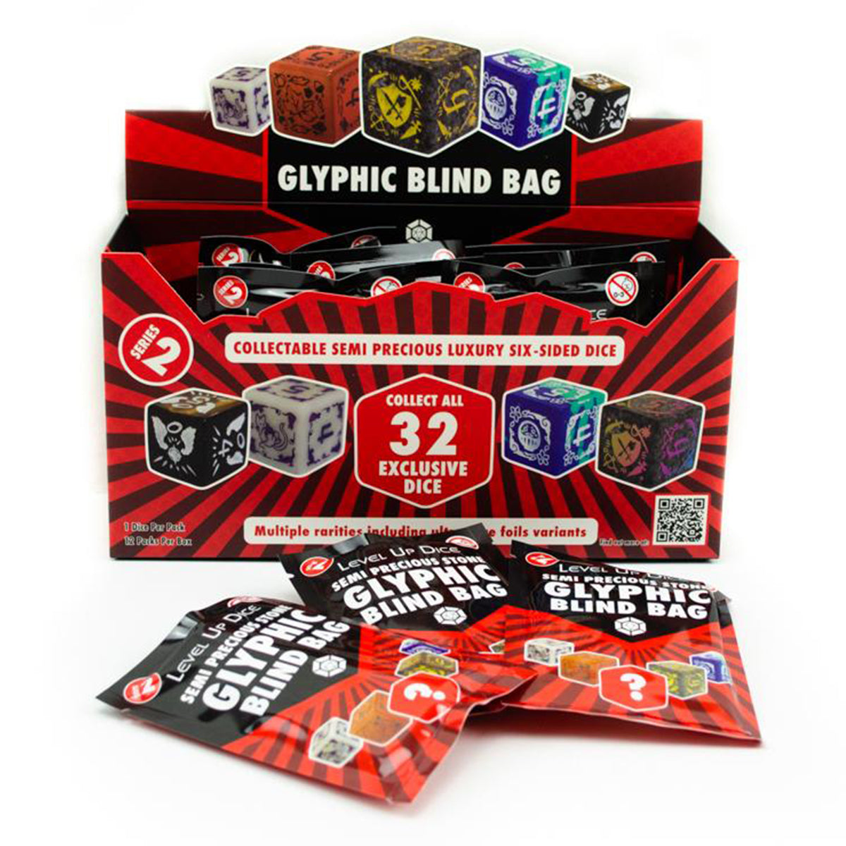 Level Up Dice Glyphic Blind Bag Series 2 Gameology