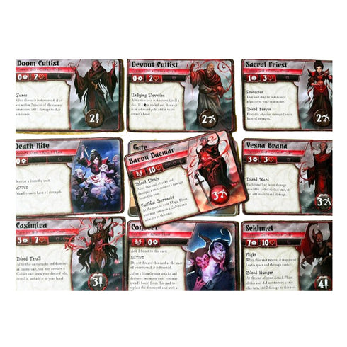 Summoner Wars Second Edition Crimson Order Faction Deck