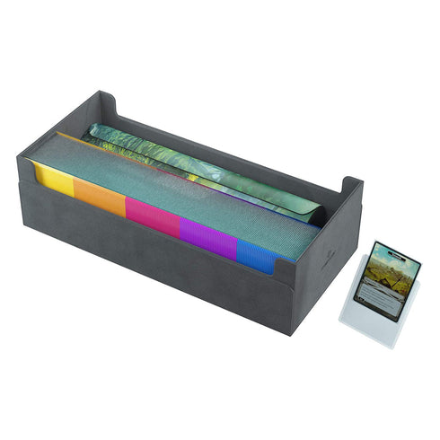 Gamegenic Dungeon 1100+ Convertible Gray Deck Box
