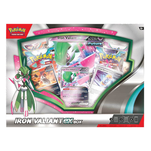 Roaring Moon/ Iron Valiant ex Boxes (Pair) POKEMON TCG